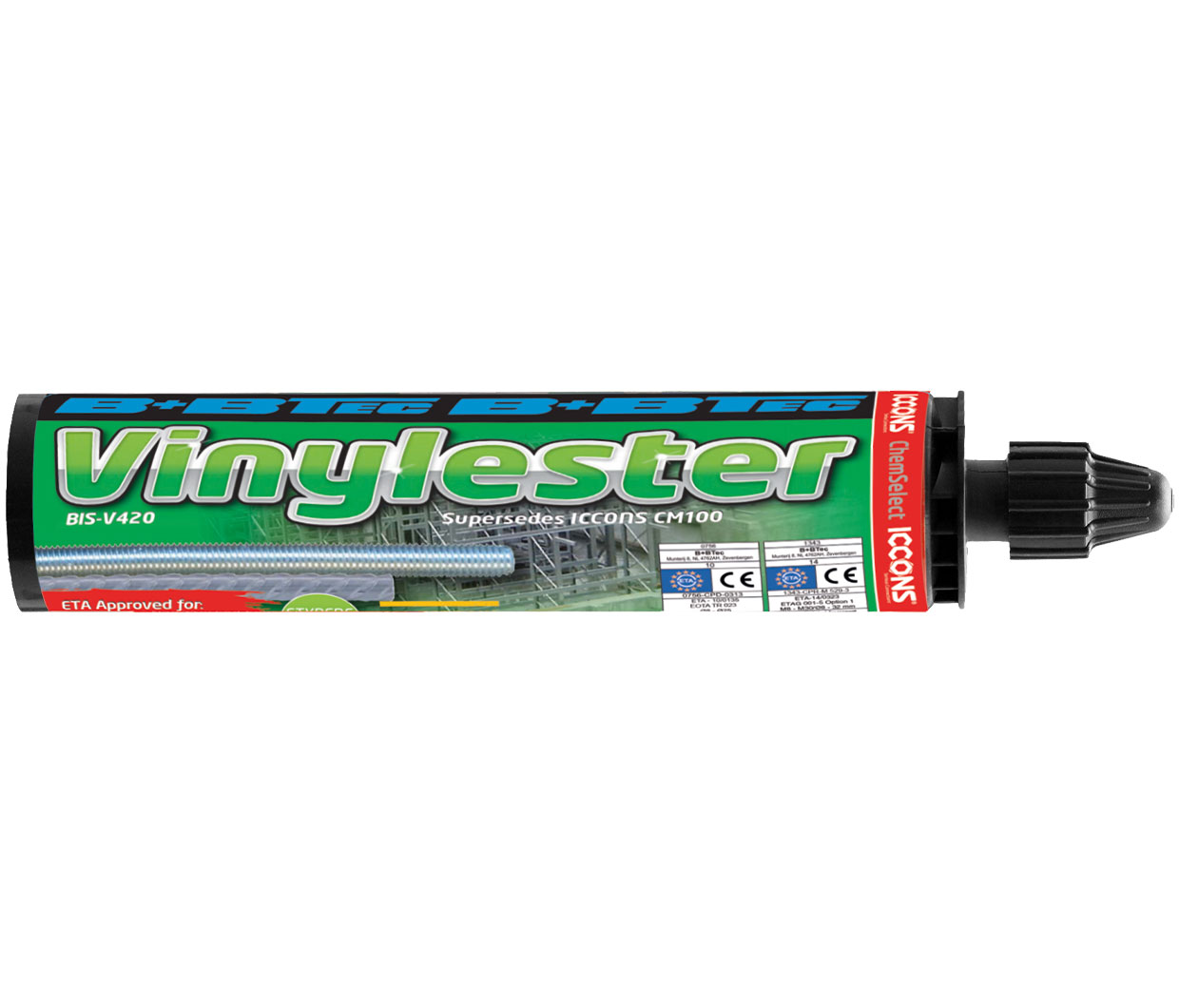 ICCONS VINYLESTER STYRENE FREE 300ML INJECTION SYSTEM